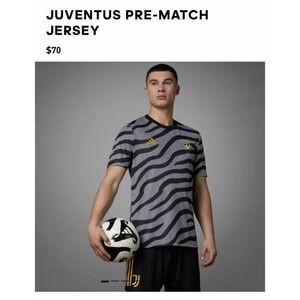Men's Small‎ Adidas Juventus Jersey Pre-Match 2023-2024 Training Shirt HZ5033